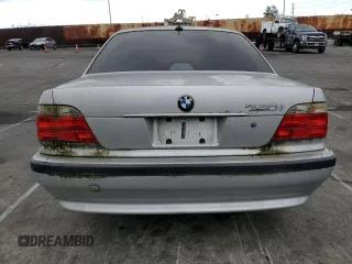 2001 BMW 7 Series 740iA with VIN WBAGG83451DN84085, listed as a Copart auction lot 43478885 with 0 mi miles and Clean Title. Bid and sale history available at carsss.com. Image 6.