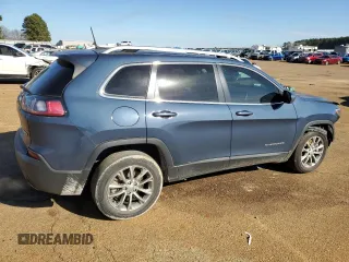 2021 Jeep Cherokee Latitude Lux with VIN 1C4PJLMX2MD218220, listed as a Copart auction lot 88134925 with 62,338 mi miles and Salvage Title. Bid and sale history available at carsss.com. Image 3.