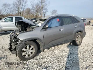 2012 Kia Sorento LX with VIN 5XYKT4A25CG264630, listed as a Copart auction lot 83318854 with Not Provided miles and Clean Title. Bid and sale history available at carsss.com. Image 1.