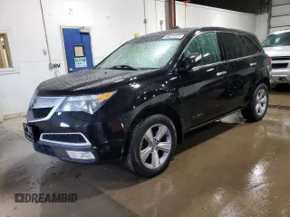 2013 Acura MDX Tech Pkg with VIN 2HNYD2H3XDH521532, listed as a Copart auction lot 50227025 with 147,227 mi miles and Salvage Title. Bid and sale history available at carsss.com. Image 1.