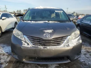2016 Toyota Sienna LE with VIN 5TDJK3DC6GS135317, listed as a Copart auction lot 87875305 with 213,770 mi miles and Salvage Title. Bid and sale history available at carsss.com. Image 5.
