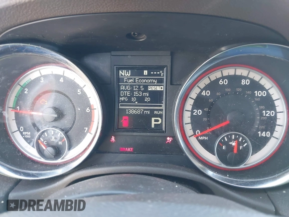 2011 Dodge Durango Crew with VIN 1D4SD4GT3BC685765, listed as a IAAI auction lot 41349001 with 138,687 mi miles and . Bid and sale history available at DreamBid. Image 7.