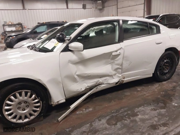 2019 Dodge Charger Police with VIN 2C3CDXKT3KH537806, listed as a IAAI auction lot 41205170 with NaN miles. Bid and sale history available at carsss.com. Image 6.