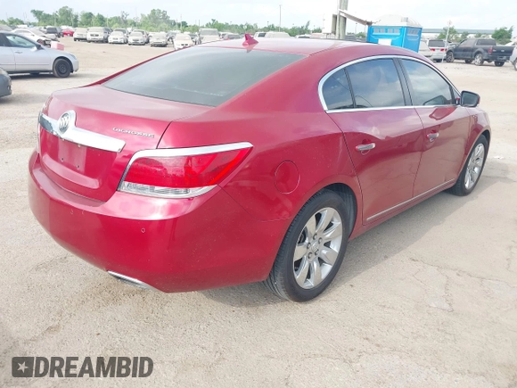 2013 Buick LaCrosse Leather with VIN 1G4GC5G3XDF330620, listed as a IAAI auction lot 42068945 with 222,094 mi miles. Bid and sale history available at carsss.com. Image 4.