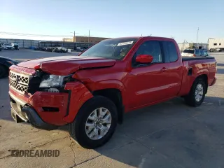 2022 Nissan Frontier S with VIN 1N6ED1CL1NN649061, listed as a Copart auction lot 41759575 with 29,557 mi miles and Salvage Title. Bid and sale history available at carsss.com. Image 1.