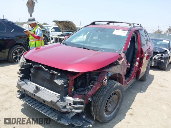 2019 Toyota RAV4 LE with VIN JTMK1RFV4KD025587, listed as a IAAI auction lot 42459046 with 73,852 mi miles and . Bid and sale history available at DreamBid. Image 18.