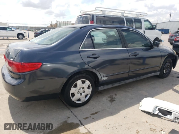 2005 Honda Accord LX with VIN 3HGCM56475G704595, listed as a Copart auction lot 57961995 with 227,667 mi miles and Salvage title. Bid and sale history available at DreamBid. Image 3.