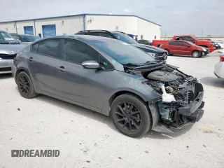 2016 Kia Forte LX with VIN KNAFX4A66G5502084, listed as a Copart auction lot 51177825 with 118,086 mi miles and Salvage Title. Bid and sale history available at carsss.com. Image 4.