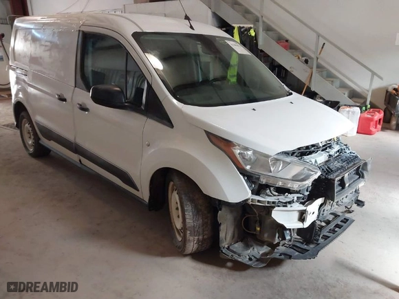 2020 Ford Transit Connect Van XL with VIN NM0LS7E21L1435633, listed as a IAAI auction lot 41381873 with 166,318 mi miles. Bid and sale history available at carsss.com. Image 1.
