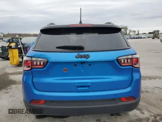 2022 Jeep Compass Altitude with VIN 3C4NJCBB8NT198162, listed as a Copart auction lot 88754355 with 50,397 mi miles and Salvage title. Bid and sale history available at DreamBid. Image 6.