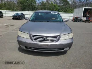 2006 Hyundai Azera SE with VIN KMHFC46F76A038943, listed as a Copart auction lot 63933985 with 55,357 mi miles and Clean title. Bid and sale history available at DreamBid. Image 5.