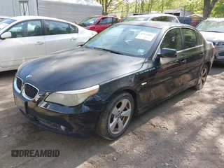 2006 BMW 5 Series 530xi with VIN WBANF735X6CU19627, listed as a IAAI auction lot 42114801 with 200,405 mi miles and . Bid and sale history available at carsss.com. Image 2.