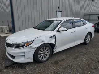 2016 Kia Optima LX z VIN 5XXGT4L38GG061110, wystawiony jako Copart lot #57070655 z przebiegiem 138 169 mil mil oraz Szkoda całkowita • Salvage title. Historia ofert i sprzedaży dostępna na DreamBid. Obrazek 1.