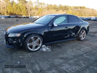 2010 Audi S4 Premium Plus with VIN WAUDGAFL9AA017716, listed as a Copart auction lot 45146875 with 0 mi miles and Salvage Title. Bid and sale history available at carsss.com. Image 1.