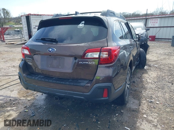 2019 Subaru Outback Limited with VIN 4S4BSANC7K3249727, listed as a IAAI auction lot 41820408 with 75,390 mi miles and . Bid and sale history available at DreamBid. Image 4.