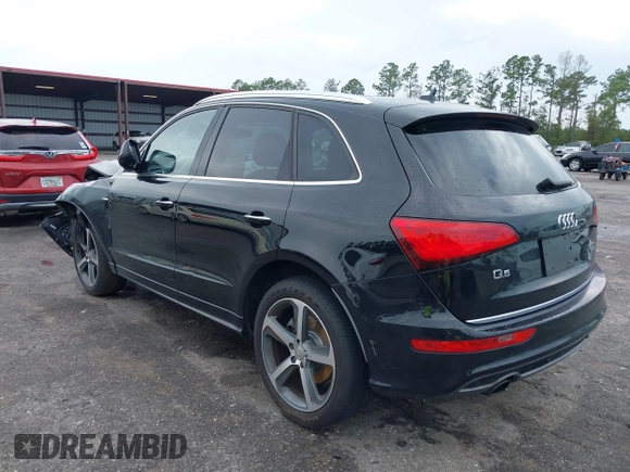 2015 Audi Q5 Premium Plus with VIN WA1DGAFP0FA124936, listed as a IAAI auction lot 40506289 with 38,134 mi miles. Bid and sale history available at carsss.com. Image 3.
