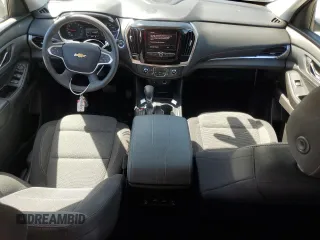 2021 Chevrolet Traverse LS with VIN 1GNERFKW1MJ242528, listed as a Copart auction lot 49739655 with 49,697 mi miles and Salvage Title. Bid and sale history available at carsss.com. Image 8.