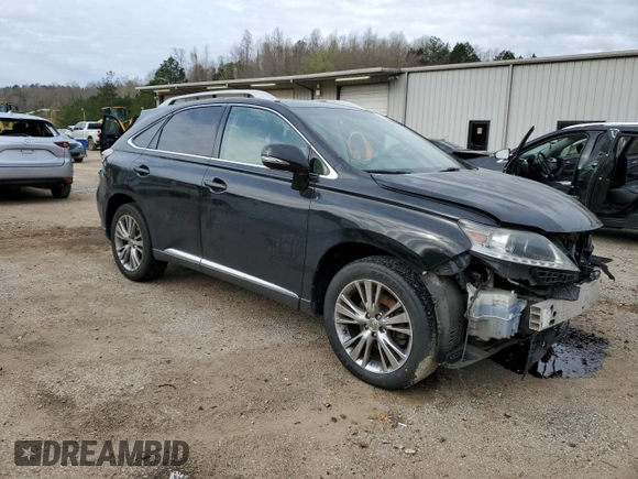 2013 Lexus RX 350 with VIN 2T2ZK1BA6DC129722, listed as a Copart auction lot 49639395 with 187,920 mi miles and Salvage Title. Bid and sale history available at carsss.com. Image 4.