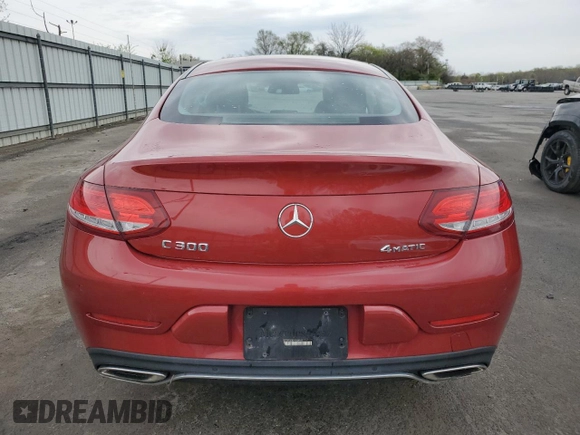 2017 Mercedes-Benz C 300 z VIN WDDWJ4KBXHF328960, wystawiony jako Copart lot #52862365 z przebiegiem 50 904 mil mil oraz Szkoda całkowita • Salvage title. Historia ofert i sprzedaży dostępna na DreamBid. Obrazek 6.