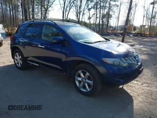 2010 Nissan Murano SL with VIN JN8AZ1MW1AW133030, listed as a IAAI auction lot 41732718 with 184,016 mi miles. Bid and sale history available at carsss.com. Image 1.