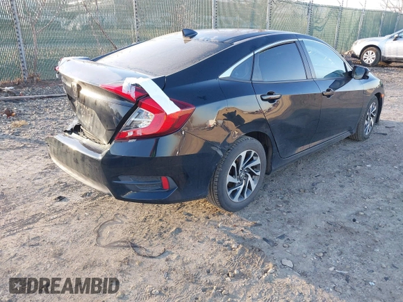 2018 Honda Civic EX with VIN 2HGFC2F7XJH509433, listed as a IAAI auction lot 41757844 with 177,263 mi miles and . Bid and sale history available at DreamBid. Image 4.