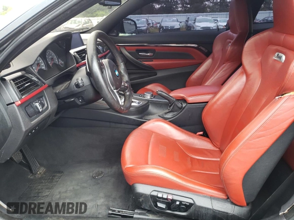 2015 BMW M4 with VIN WBS3R9C51FK331674, listed as a Copart auction lot 76380033 with Not Provided miles and Non Repairable. Bid and sale history available at carsss.com. Image 7.