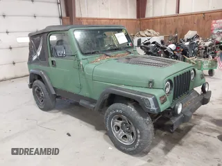 2002 Jeep Wrangler SE with VIN 1J4FA29P62P758139, listed as a IAAI auction lot 42217562 with 159,157 mi miles and . Bid and sale history available at carsss.com. Image 1.