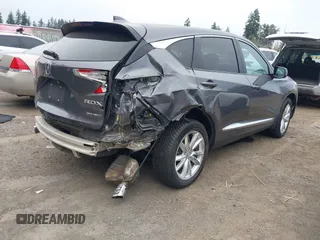 2021 Acura RDX Technology with VIN 5J8TC2H5XML807180, listed as a IAAI auction lot 42779411 with 46,515 mi miles and . Bid and sale history available at DreamBid. Image 4.