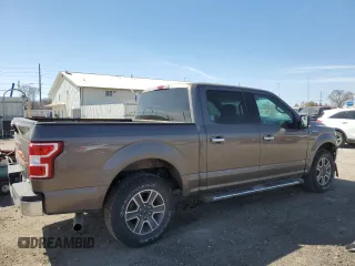 2018 Ford F-150 XL with VIN 1FTEW1EP0JKC78113, listed as a Copart auction lot 49214675 with 121,075 mi miles and Salvage Title. Bid and sale history available at carsss.com. Image 3.
