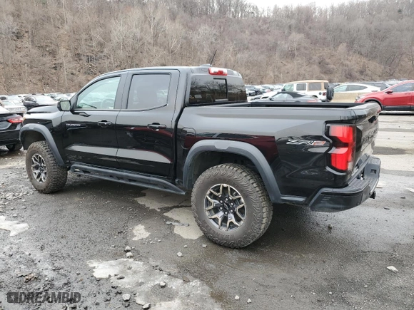 2024 Chevrolet Colorado 4WD ZR2 with VIN 1GCPTFEK8R1201235, listed as a Copart auction lot 46897915 with 0 mi miles and Salvage Title. Bid and sale history available at carsss.com. Image 2.