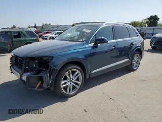 2018 Audi Q7 Prestige z VIN WA1VAAF73JD038162, wystawiony jako Copart lot #58968385 z przebiegiem 86 226 mil mil oraz Szkoda całkowita • Salvage title. Historia ofert i sprzedaży dostępna na DreamBid. Obrazek 1.