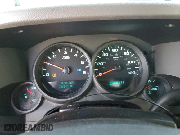 2011 GMC Sierra 1500 Work Truck z VIN 1GTN1TEX2BZ152273, wystawiony jako Copart lot #81341134 z przebiegiem 208 263 mil mil oraz Szkody całkowita. Historia ofert i sprzedaży dostępna na DreamBid. Obrazek 9.