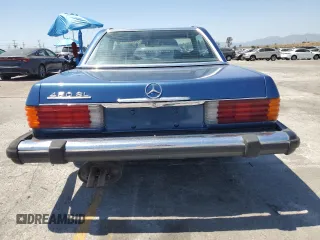 1977 Mercedes-Benz SL with VIN 10704412036886, listed as a Copart auction lot 58012725 with 242,866 mi miles and Salvage title. Bid and sale history available at DreamBid. Image 6.