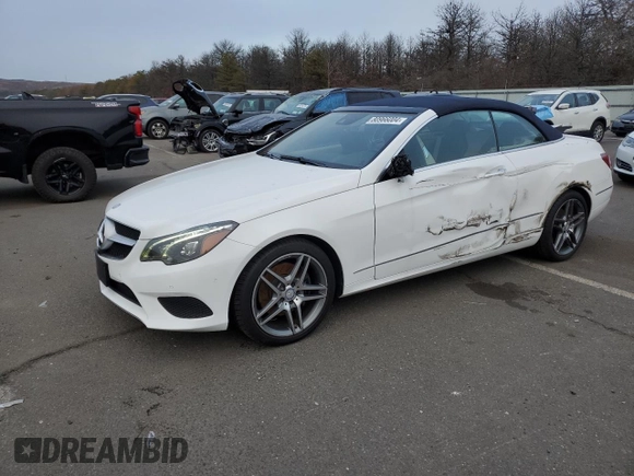 2015 Mercedes-Benz E 400 with VIN WDDKK6FFXFF294746, listed as a Copart auction lot 80966004 with 52,194 mi miles and Salvage Title. Bid and sale history available at DreamBid. Image 1.