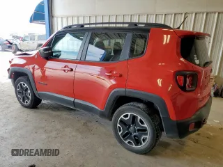 2017 Jeep Renegade Trailhawk with VIN ZACCJBCB1HPF32155, listed as a Copart auction lot 59960535 with 98,286 mi miles and Salvage title. Bid and sale history available at DreamBid. Image 2.