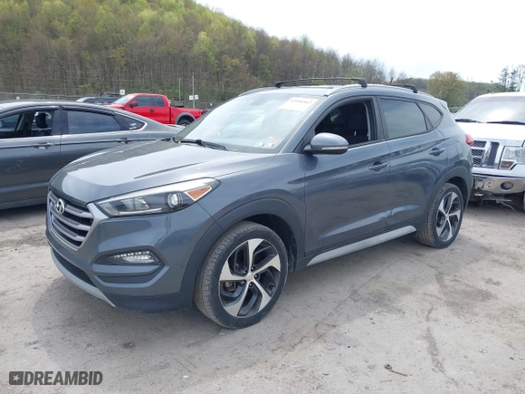 2017 Hyundai Tucson Sport with VIN KM8J3CA21HU407189, listed as a IAAI auction lot 42090562 with 113,618 mi miles. Bid and sale history available at carsss.com. Image 17.