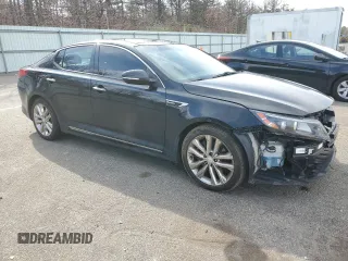 2014 Kia Optima SXL Turbo with VIN 5XXGR4A62EG343428, listed as a Copart auction lot 52742035 with 109,155 mi miles and Salvage Title. Bid and sale history available at DreamBid. Image 4.