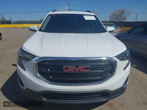 2019 GMC Terrain SLE with VIN 3GKALMEV6KL362402, listed as a IAAI auction lot 41966870 with 76,899 mi miles and . Bid and sale history available at DreamBid. Image 6.