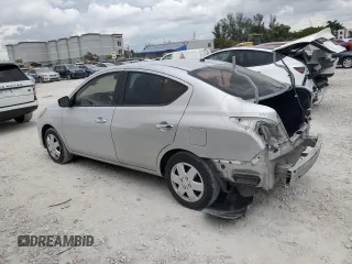 2015 Nissan Versa SV with VIN 3N1CN7AP2FL803412, listed as a Copart auction lot 47944445 with 90,414 mi miles and Non Repairable. Bid and sale history available at carsss.com. Image 2.