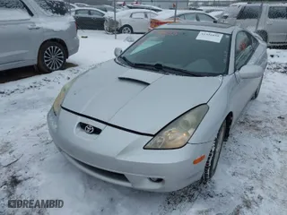 2000 Toyota Celica GT with VIN JTDDR32TXY0025192, listed as a IAAI auction lot 41596855 with NaN miles. Bid and sale history available at carsss.com. Image 2.