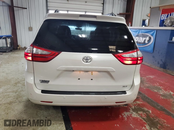 2017 Toyota Sienna XLE Auto Access Seat with VIN 5TDYZ3DC2HS855290, listed as a Copart auction lot 51605535 with 77,163 mi miles and Salvage Title. Bid and sale history available at carsss.com. Image 6.