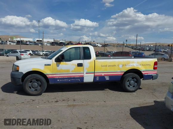 2007 Ford F-150 XL with VIN 1FTRF12W87KC00295, listed as a IAAI auction lot 41894720 with 245,671 mi miles. Bid and sale history available at carsss.com. Image 14.