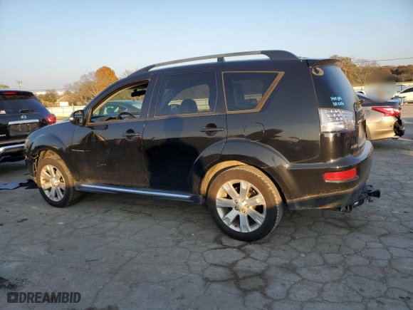 2012 Mitsubishi Outlander SE with VIN JA4AS3AW7CU003102, listed as a Copart auction lot 78539214 with 192,477 mi miles and Salvage Title. Bid and sale history available at carsss.com. Image 2.