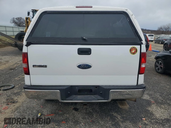 2006 Ford F-150 XLT with VIN 1FTPX14516NA42324, listed as a Copart auction lot 51498985 with 126,908 mi miles and Clean Title. Bid and sale history available at carsss.com. Image 6.
