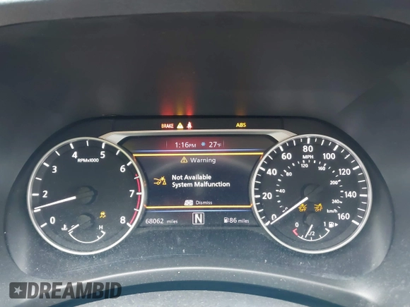 2021 Nissan Sentra SV with VIN 3N1AB8CV1MY292566, listed as a IAAI auction lot 41373918 with 68,062 mi miles and . Bid and sale history available at DreamBid. Image 7.