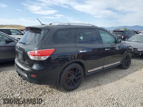 2015 Nissan Pathfinder SV with VIN 5N1AR2MM2FC664368, listed as a Copart auction lot 59868675 with 197,522 mi miles and Salvage title. Bid and sale history available at DreamBid. Image 3.