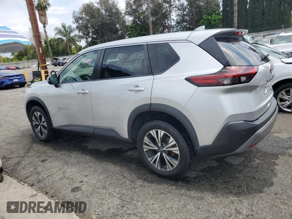 2022 Nissan Rogue SV with VIN 5N1BT3BB4NC680924, listed as a Copart auction lot 53915995 with 60,669 mi miles and Clean Title. Bid and sale history available at carsss.com. Image 2.