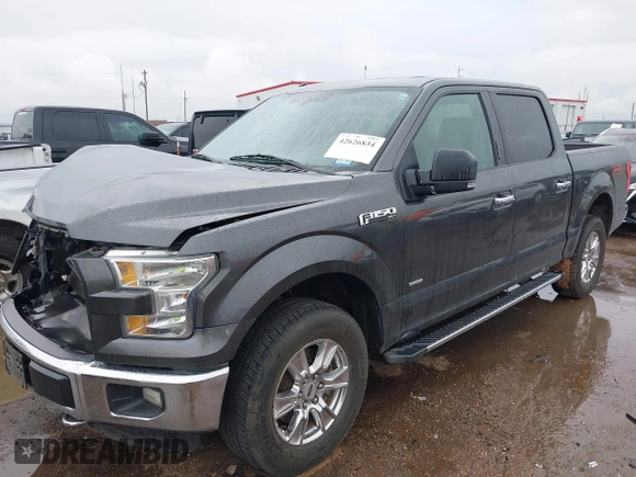 2016 Ford F-150 XLT with VIN 1FTEW1EG7GFA11827, listed as a IAAI auction lot 42626834 with 125,448 mi miles and . Bid and sale history available at DreamBid. Image 2.