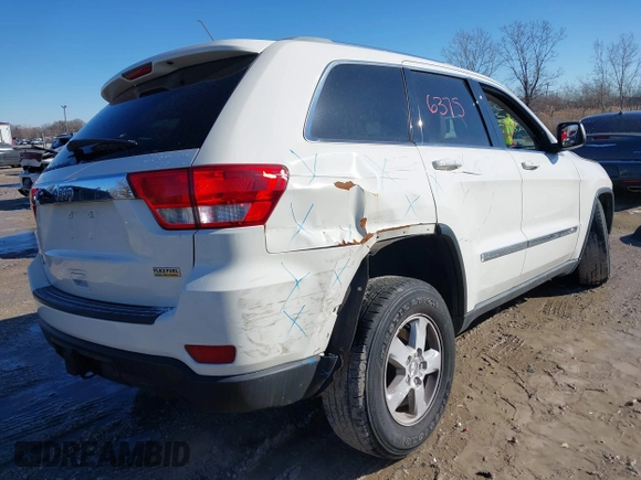 2012 Jeep Grand Cherokee Laredo with VIN 1C4RJFAGXCC224138, listed as a IAAI auction lot 41736375 with 133,383 mi miles. Bid and sale history available at carsss.com. Image 4.