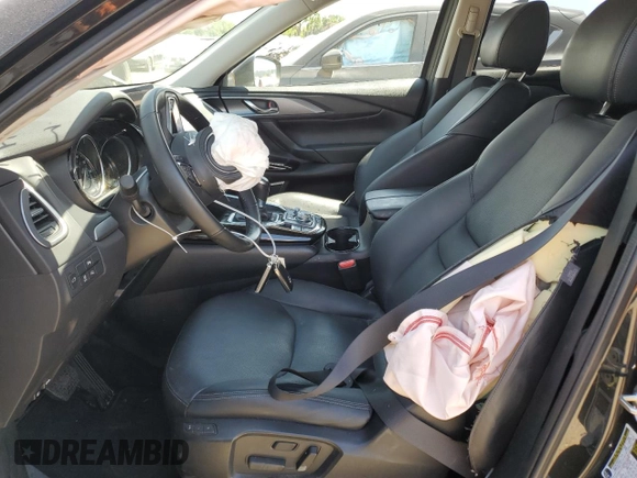 2022 Mazda CX-9 Touring Plus with VIN JM3TCBAY6N0613050, listed as a Copart auction lot 54103465 with 44,349 mi miles and Salvage title. Bid and sale history available at DreamBid. Image 7.